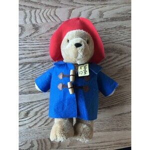 2015 Rainbow Designs Paddington Bear 12” Tall Collectible Plush Like Keepsake